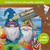 Summer Gnomes 1000 Piece Jigsaw Puzzle, beach scene with two gnomes and cocktail.