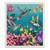Springtime Hummingbirds Swedish Dishcloth with colorful hummingbirds and flowers design.