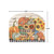 Bountiful Bushel Acrylic Art Sign, 8.25" x 10.25", featuring pumpkins, sunflowers, and starfish design.