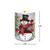 Snowman and Friends Flameless Candle with snowman, 2.95 inches wide, 4.72 inches tall.