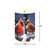 Winter Glow Cardinals Flameless Candle, 2.95" x 4.72", featuring two cardinals on a snowy lamp post.
