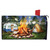 Roasting Marshmallows Mailbox Cover with camping scene, camper, tent, campfire, and marshmallows roasting.
