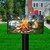 Roasting Marshmallows Mailbox Cover with camping scene including tent, camper, and campfire with marshmallows.