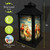Briarwood Lane Bless This Home Cardinal Lantern, black, 5.5" x 13", shatter-resistant acrylic panels.