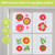 Bright Blooms Window Clings, colorful floral stickers on a window with pink, red, and yellow flowers.