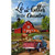 Life in the Country house flag with rustic truck, horse, and red barn design outdoors.