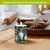 Be a Light Jars Flameless Candle, colorful lantern design, on wooden table with baking items nearby.