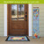 Bless This Home pine reversible porch leaner with floral design and colorful butterflies on wood.
