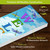 Briarwood Lane Dragonflies and Frogs Pine Reversible Porch Leaner with colorful dragonflies and frogs design.