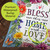Bless This Home With Love waterproof burlap pillow with floral design and colorful text and flowers.