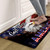 God Bless America Eagle Comfort Mat with patriotic design and American flag pattern on floor.