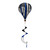 Honor Protect and Serve Hot Air Balloon Spinner with blue, white, and black colors and American flag design.