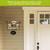 Farm Friends Acrylic Art Sign with colorful farm scene and welcome text on house exterior wall.