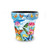 Sunshine Butterflies Small Planter with colorful butterflies, flowers, and blue sky design on ceramic material.