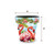 Small Flamingo Pair Planter, 8 inches tall and wide, colorful pink flamingos on tropical design.