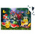 American Lemonade 1000 Piece Jigsaw Puzzle with patriotic still life of lemonade, watermelon and flowers.