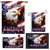 God Bless America Eagle Collection garden flags with patriotic American eagle design in various sizes.