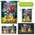 American Lemonade Collection garden flag, doormat, and mat set with floral and patriotic lemonade design.