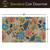 Scattered Shells Coir Doormat, 18 x 30 inches, colorful coral and sea shell design on natural coir.