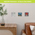 Home Metal Mini Moment decorative wall art set with HOME, beach, and floral designs on metal squares.