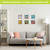 Farmhouse Home Sweet Home metal mini moment decorative wall art in colorful floral designs and text.