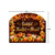 Thankful Blessings Acrylic Art Sign, 8.25x10.25 inches, Grateful and Blessed fall themed pumpkin design.