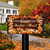 Thankful Blessings Mailbox Cover with autumn leaves and pumpkins, Grateful, Thankful, and Blessed text.