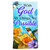 Cotton All Things Are Possible Towel with hummingbirds and flowers design, inspirational quote on light blue.