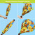 Monarch Butterflies Hot Air Balloon Spinner, yellow flowers, orange butterflies, weather resistant polyester material decoration.