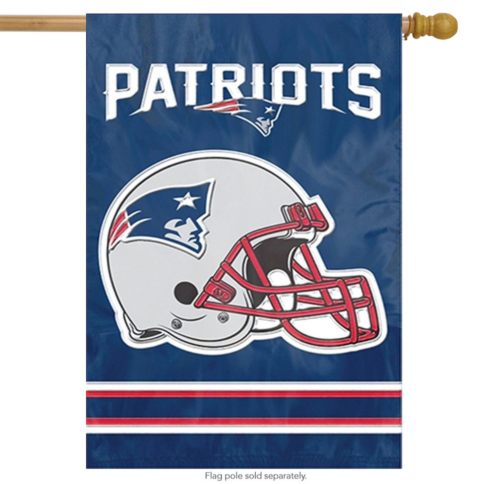 New England Patriots Vertical Flag - DiscountDecorativeFlags.com