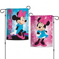 St Louis Cardinals Garden Flag 2 Sided Mickey Mouse