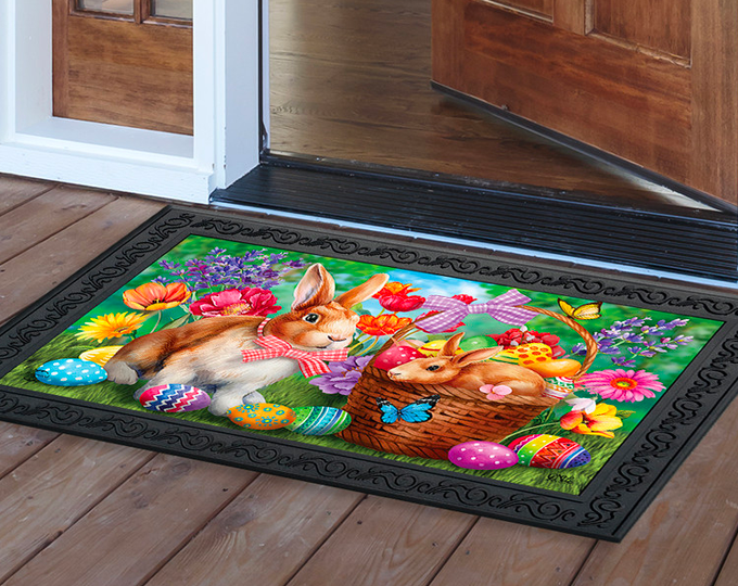 Color G Welcome Mat Indoor Outdoor, 24