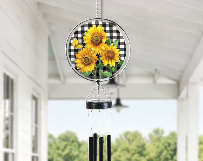 Glass Wind Chimes