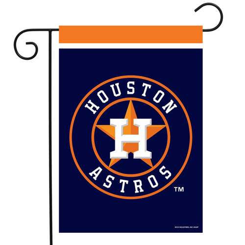 Houston Astros MLB Day Of The Dead Garden Flag