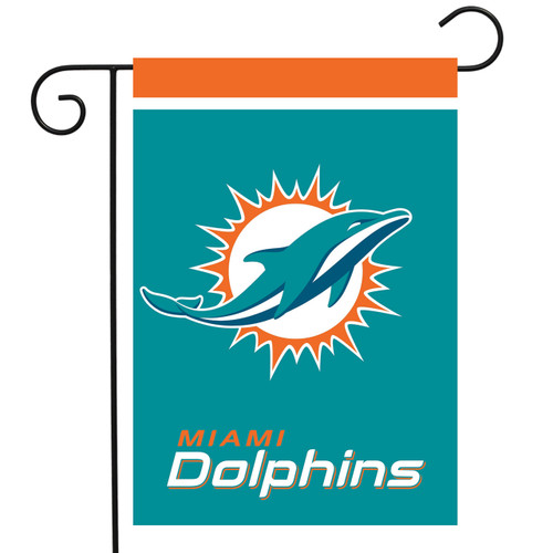 Briarwood Lane Miami Dolphins Garden Flag NFL Licensed 18' x 12.5'