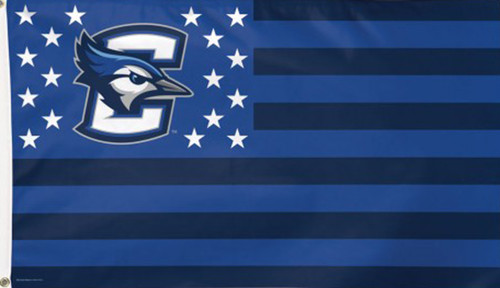 Creighton Bluejays Stars and Stripes Nation Flag