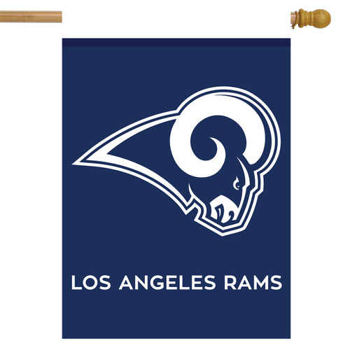 Los Angeles Rams NFL Licensed House Flag - DiscountDecorativeFlags.com