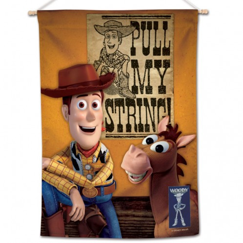 Woody and Bullseye Toy Story House Flag - Briarwood Lane