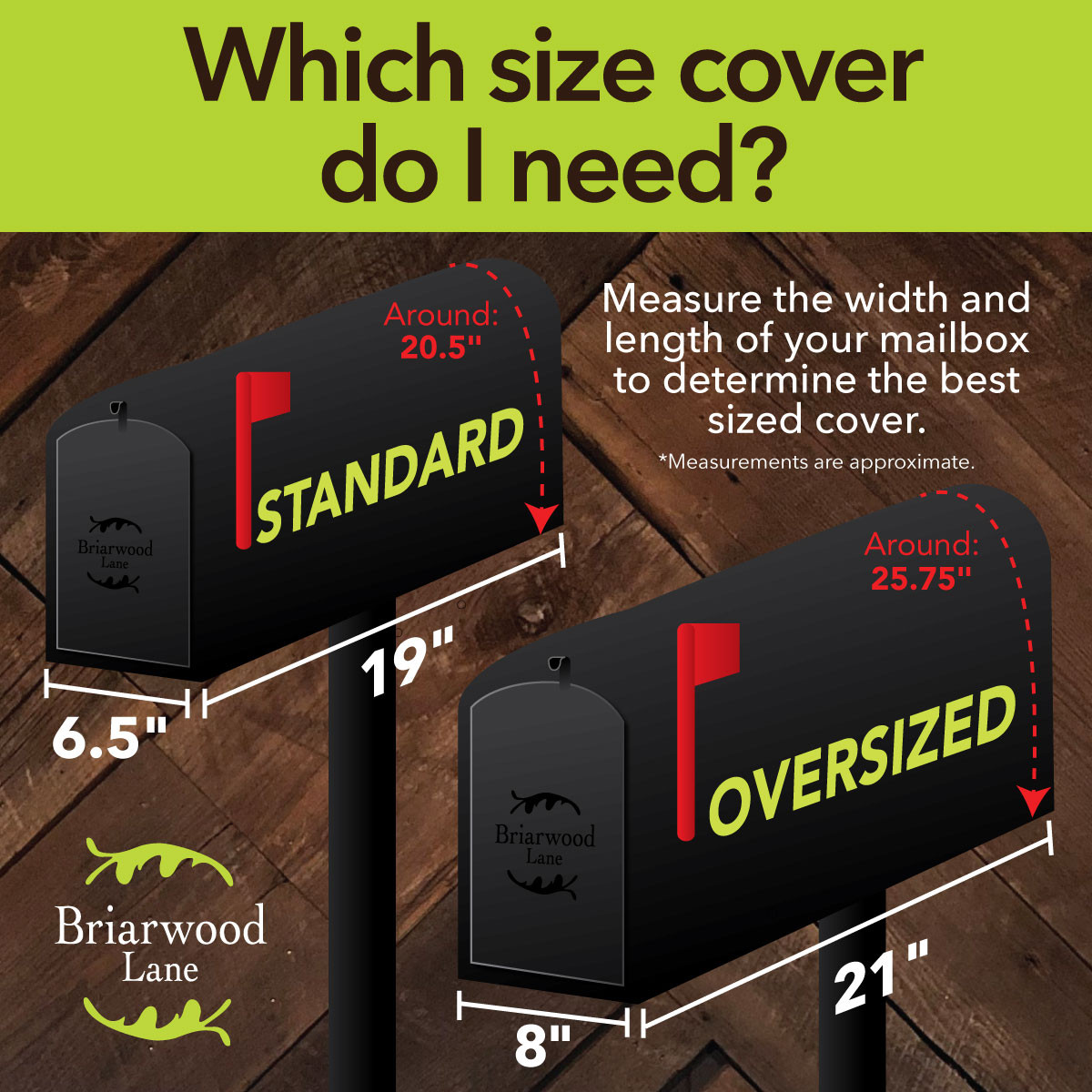 Briarwood Lane I Love America Patriotic Mailbox Cover - Picture 5 of 5