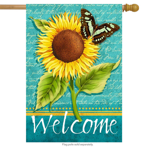 Sunflower Seasonal House Flag