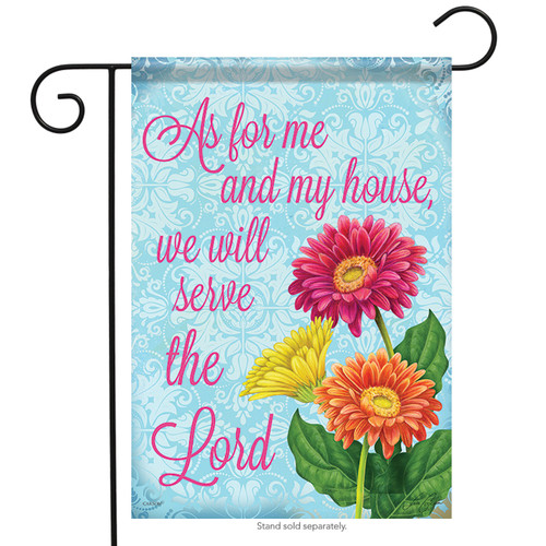 Serve the Lord Spring Garden Flag - Briarwood Lane
