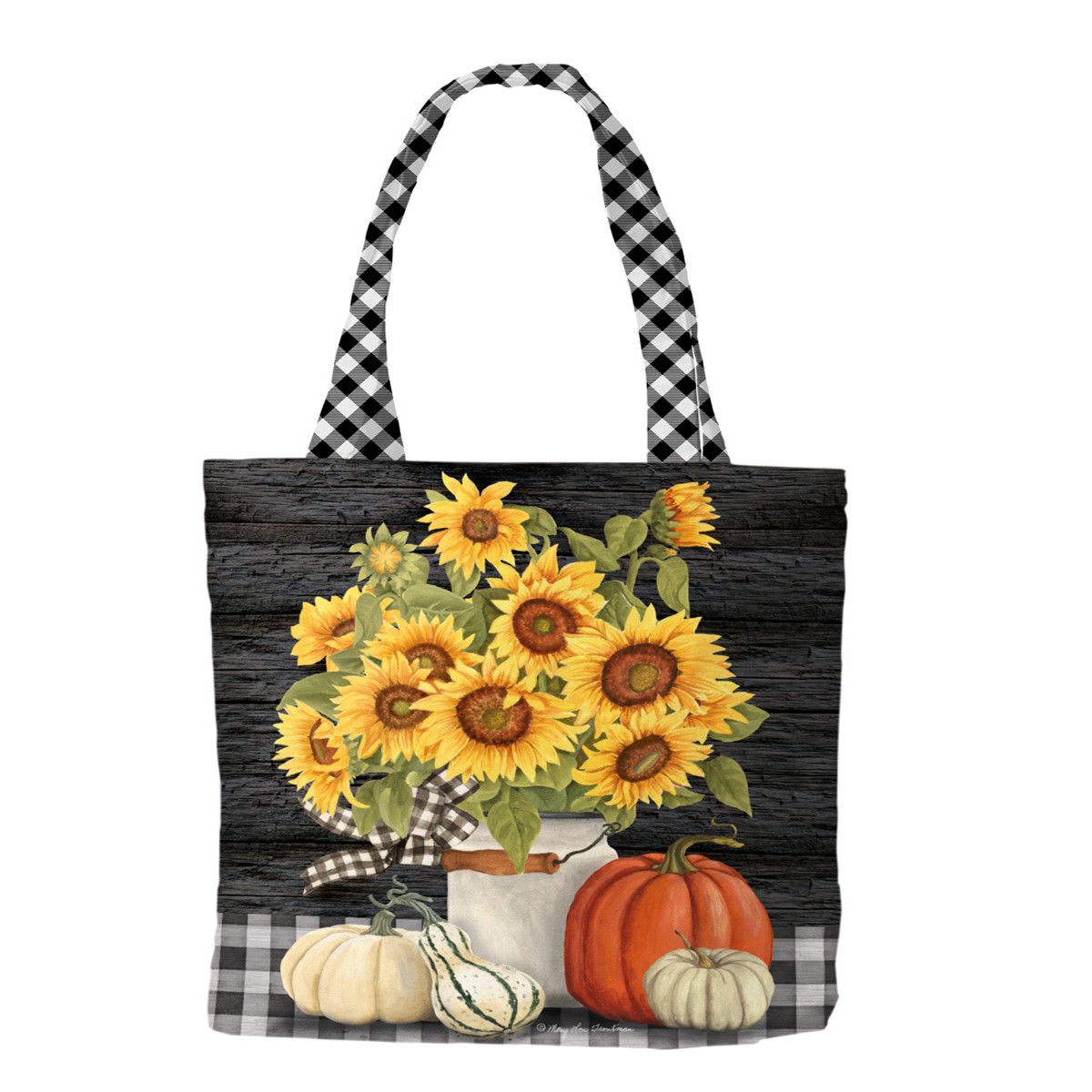 Briarwood Lane Fall's Glory Floral Canvas Tote Bag - Bild 1 von 4