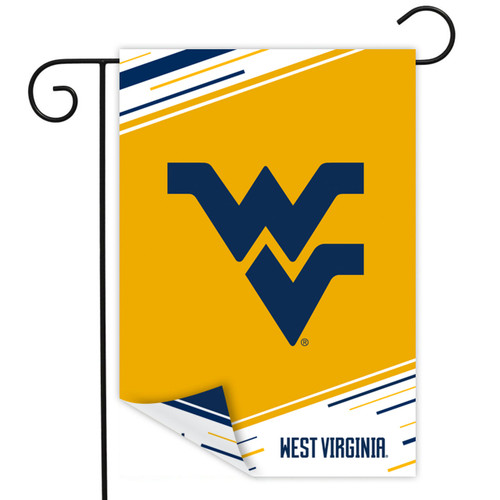 West Virginia Mountaineers NCAA Solid Garden Flag - Officially Licensed, Double-Sided - View #7
