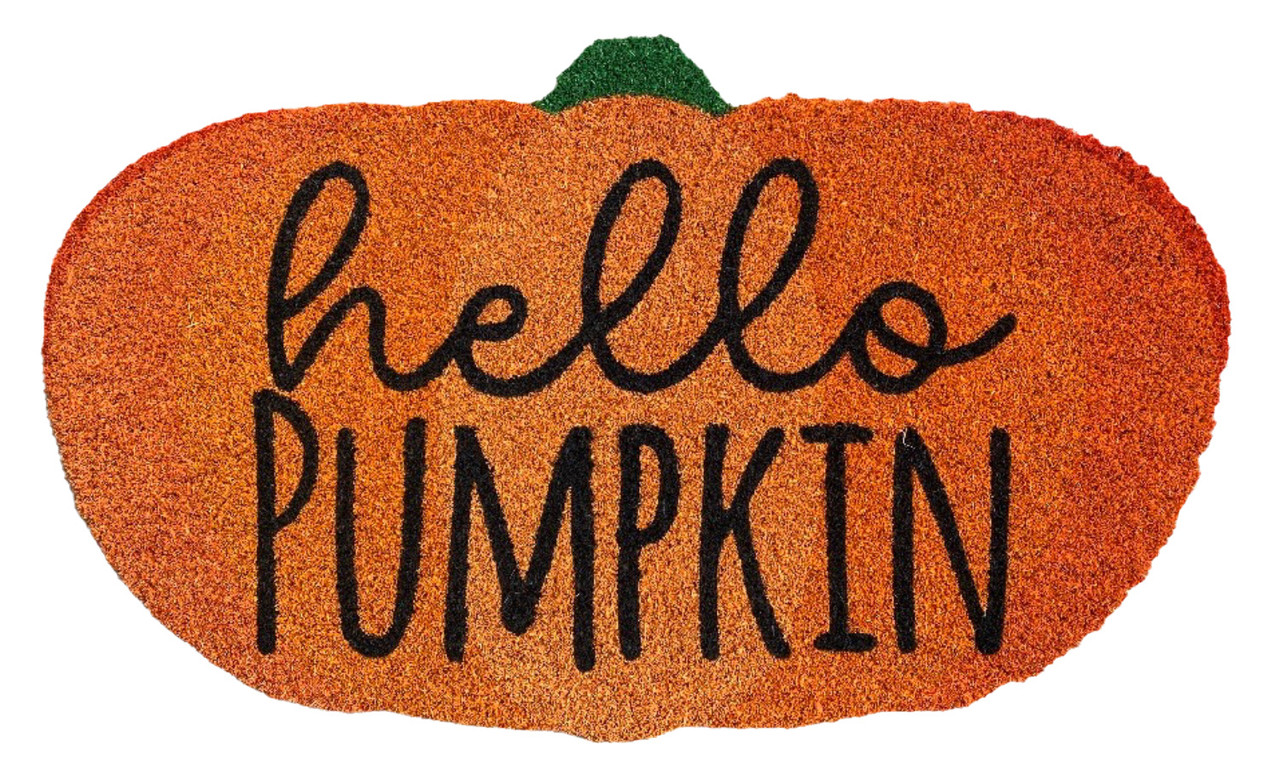 Image of Hello Pumpkin Coir Doormat