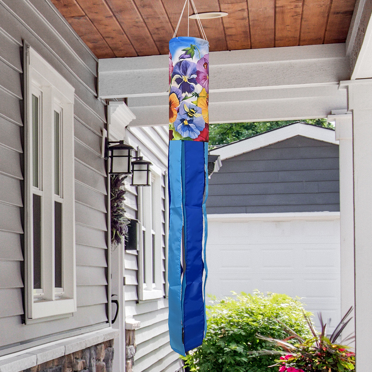 Calza a vento Briarwood Lane Pansies Wind Twister - Foto 2 di 2