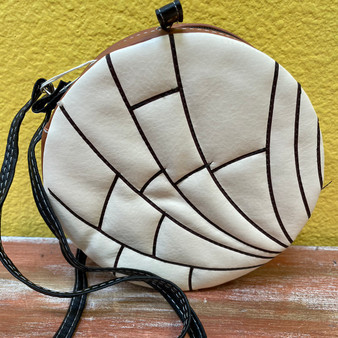 White Concha Crossbody