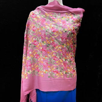 Rebozo Floral Pink