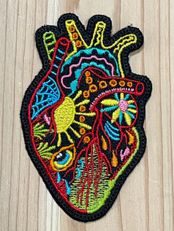 Embroidery Heart Patch