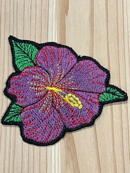 Purple Hibiscus Patch