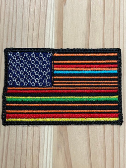 USA Sarape Flag Patch